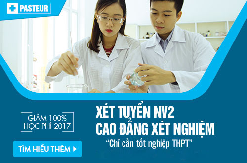 Xét tuyển Cao đẳng Xét nghiệm TPHCM miễn 100% học phí