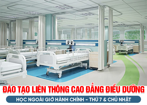 Đào tạo Liên thông Cao đẳng Điều dưỡng học ngoài giờ hành chính năm 2021