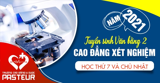 Lớp Văn bằng 2 Cao đẳng Xét nghiệm TPHCM năm 2021 học ngoài giờ hành chính