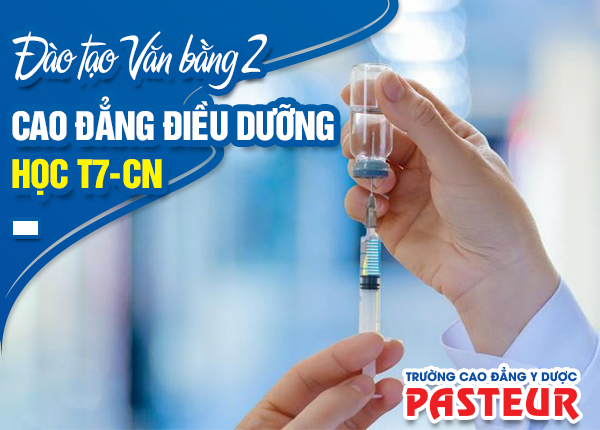 Đào tạo Văn bằng 2 Cao đẳng Điều dưỡng TPHCM học thứ 7 & CN năm 2021